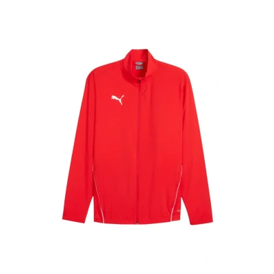 Abbildung von Puma Teamgoal Sideline Trainingsjacke, Herren, Größe: Small, Rotweiss