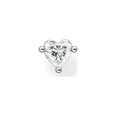 Abbildung von THOMAS SABO Single Ohrstecker »Herz, H2234 051 14«, mit Zirkonia (synth.)
