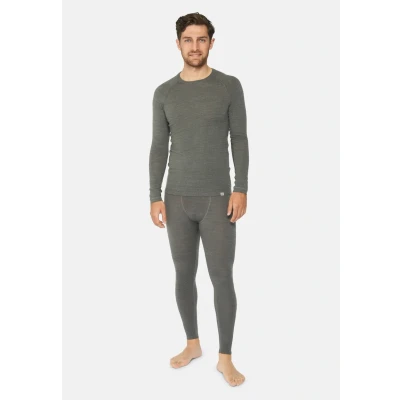 Abbildung von Danish Endurance Merino LONG Sleeve Shirt Unterhemd/shirt, Herren, Größe: 3XL, Dark grey