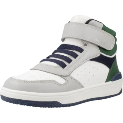 Abbildung von Geox Washiba Sneaker high für Kinder, Größe: 39, Light grey dark green Schuhe