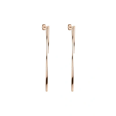 Abbildung von Liebeskind Berlin Sleek Ohrringe Rose goldcoloured, Damen, Größe: One Size, gold coloured