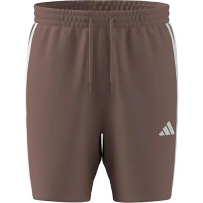 Abbildung von adidas Herren Essential Three Stripes French Terry Short, warm Clay/White, XL