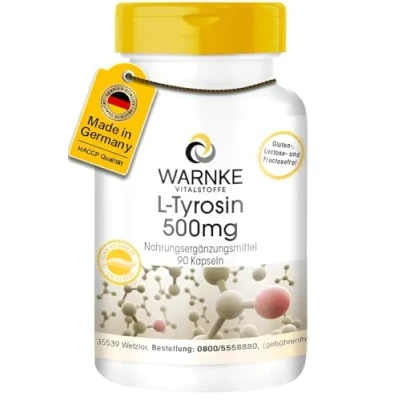 Abbildung von L tyrosin 500 mg Kapseln