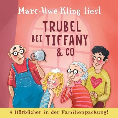 Abbildung von Trubel bei Tiffany &amp; Co: der Tag, an dem die Oma das Internet kaputt gemacht hat; Opa den Wasserkocher auf Herd gestellt ... Wasser aus Wanne geschaukelt hat: 2 CDs