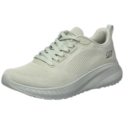 Abbildung von Skechers Damen BOBS Squad Chaos FACE Off, Sage Engineered Knit, 37.5 EU