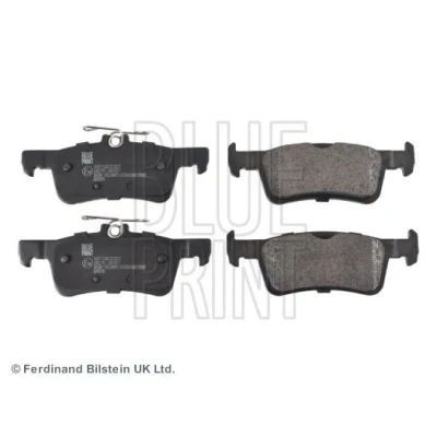 Abbildung von BLUE PRINT ADF124238 Bremsbelagsatz Hinterachse PEUGEOT: 308 SW 2, II Hatchback, Box Body / Estate, FORD: FIESTA 7