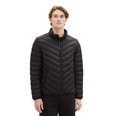 Abbildung von TOM Tailor Light Weight Übergangsjacke, Herren, Größe: XL, Black