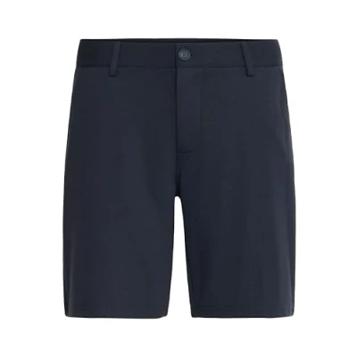 Abbildung von Blend BHCodie Herren Chino Shorts Bermuda Kurze Hose mit Eingrifftaschen Stretch Anteil Regular fit, Größe:S, Farbe:Dark Navy Blue (74645)