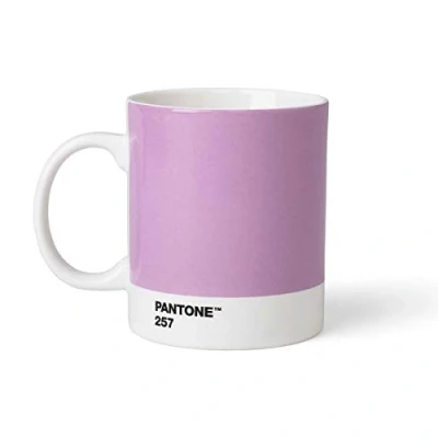 Abbildung von Pantone Kaffeetasse, Porzellan, Light Purple 257, 8.4 x 12.1 cm