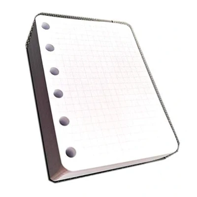 Abbildung von Ersatz für POCKET Ordner mini mit 6 Ringen (200 Blatt kariert, weißes Papier)
