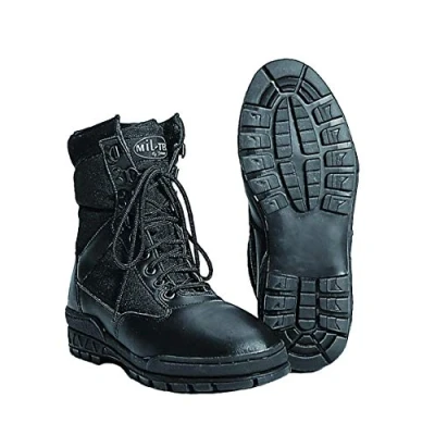 Abbildung von Mil Tec Herren Swat Wanderstiefel, Schwarz, 50 EU