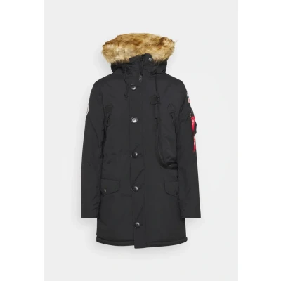 Abbildung von Alpha Industries Damen Polar Jacket Wmn Winterjacke, Schwarz, L