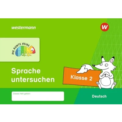 Abbildung von DIE BUNTE REIHE Deutsch: Sprache untersuchen Klasse 2