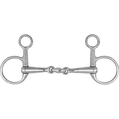 Abbildung von Waldhausen Baucher Gebiss 16mm Doppelt Gebrochen 13,5cm