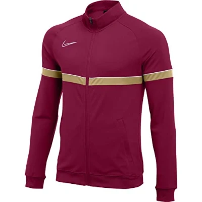Abbildung von Nike Performance Fussball Academy Trainingsjacke für Kinder, Größe: 140 152, Rotweissgelb