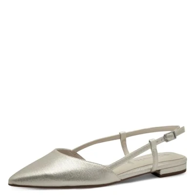 Abbildung von Tamaris Riemchenballerina, Damen, Größe: 40, Champagne Schuhe