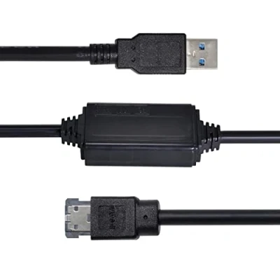 Abbildung von chenyang USB 3.0 auf Power eSATA Adapter zu HDD/SSD/ODD Konverter Kabel 1.0M