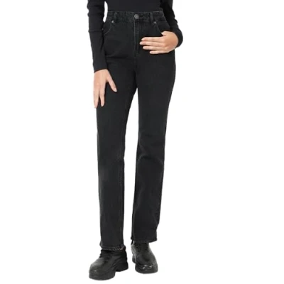Abbildung von Vero Moda Vmtessa Jeans Straight Leg, Damen, Größe: 31x30, Black denim