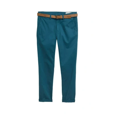Abbildung von TOM Tailor Denim WITH BELT Chino, Herren, Größe: 30x32, Deep pond green