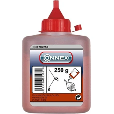 Abbildung von Connex COX792250 Farbpuder für Schlagschnurgerät, 250 g, rot