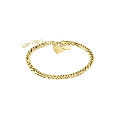 Abbildung von Liebeskind Berlin Broken Heart Armband goldcoloured, Damen, Größe: One Size, Gold coloured