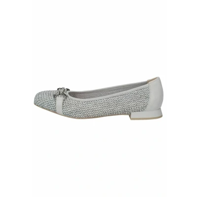 Abbildung von Caprice Klassischer Ballerina, Damen, Größe: 37, It blue comb Schuhe
