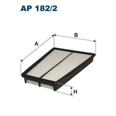 Abbildung von FILTRON AP 182/2 Luftfilter 36 204 297 Filtereinsatz