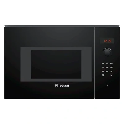 Abbildung von Bosch BFL523MB1F, Serie 4, Mikrowelle, Einbaugerät, Schwarz
