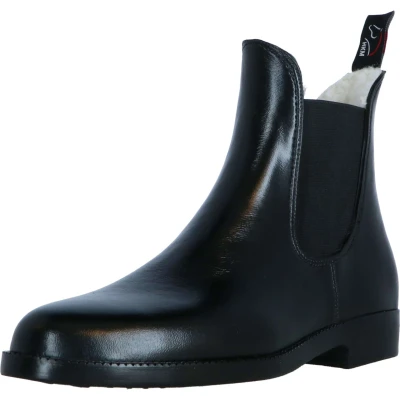 Abbildung von HKM Jodhpurgummistiefel soft/weit mit Teddyfutter Schwarz 41