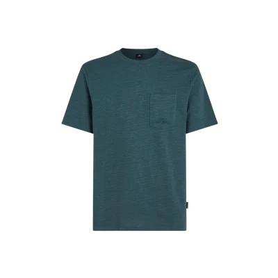 Abbildung von O&#039;Neill Chest Pocket Tshirt basic, Herren, Größe: Small, Alma steel
