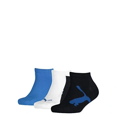 Abbildung von PUMA Unisex Kinder Socken Bwt Sneaker, Navy / White Strong Blue, 38