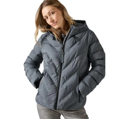 Abbildung von Cecil Winterjacke, Damen, Größe: Medium, Grau