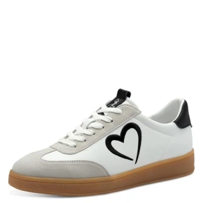 Abbildung von Marco Tozzi Sneaker low, Damen, Größe: 39, White black Schuhe