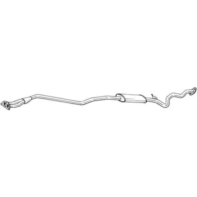 Abbildung von BOSAL 293 009 Mittelschalldämpfer BMW: 3 Coupe, Saloon