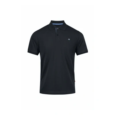 Abbildung von DANISH ENDURANCE Poloshirt Herren aus Bio Baumwolle, Kurzarm &amp; Regular Fit, Stretch Passform Marineblau/Blau XXL