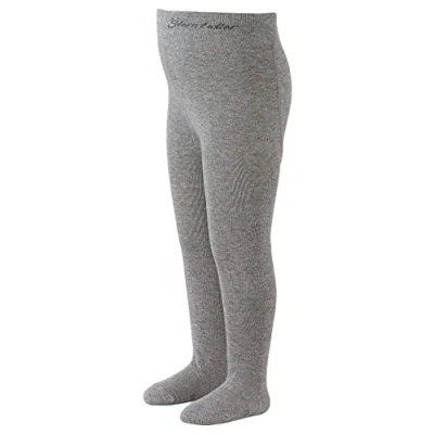 Abbildung von Sterntaler Baby Mädchen Uni Strumpfhose, Silber Mel., 74 EU