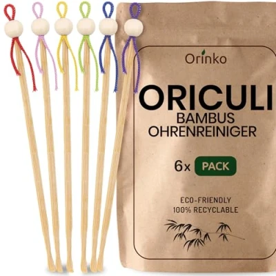 Abbildung von Bambus Oriculi 6x Ökologische Ohrkur für Ersatzbaumwollstiel