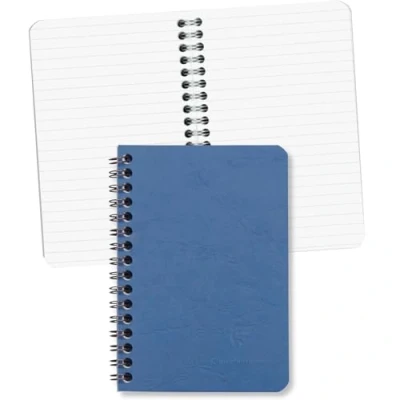 Abbildung von Clairefontaine 785964C Spiralbuch Age Bag liniert, 9,5 x 14 cm, 50 Blatt, blau, 1 Stück