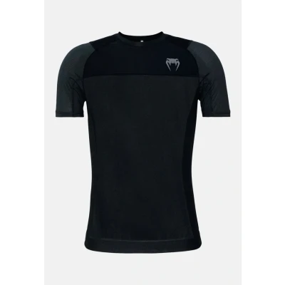 Abbildung von Venum FIT AIR Short Sleeve Rashguard Sport Tshirt, Herren, Größe: XXL, Black
