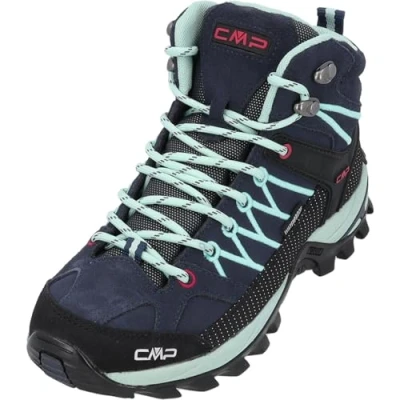 Abbildung von CMP Damen Rigel Mid Wmn Trekking Shoes Wp Walking Shoe, Blue Water, 36 EU