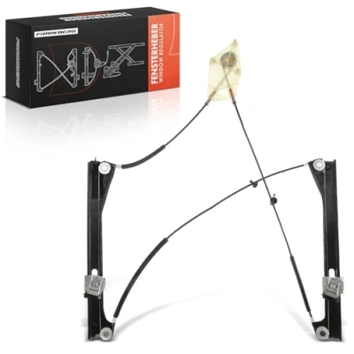 Abbildung von Frankberg Fensterheber Elektrisch Ohne Motor 2/3 Türer Vorne Rechts Kompatibel mit Polo 6R 6C Schrägheck Kasten 2009 2020 6R3837462A