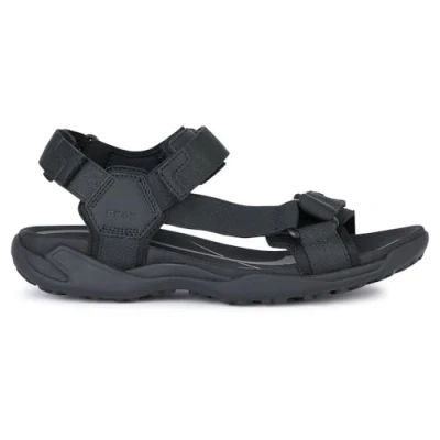 Abbildung von Geox U TERRENO + Grip A Sport Sandal, Black, 40 EU