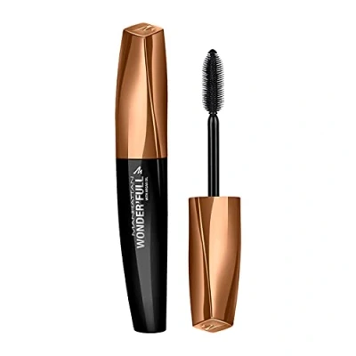 Abbildung von Manhattan Wonder’Full Mascara, Fb. 002 Black Brown, Wimperntusche in Schwarzbraun für einen natürlichen Look, 11 ml