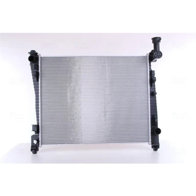 Abbildung von NISSENS 61032 Kühler, Motorkühlung Aluminium 637 508 16 Kühlrippen gelötet