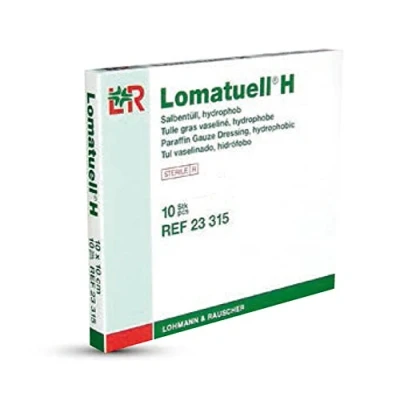 Abbildung von Lomatuell H Salbentüll 5x5 cm st.23314
