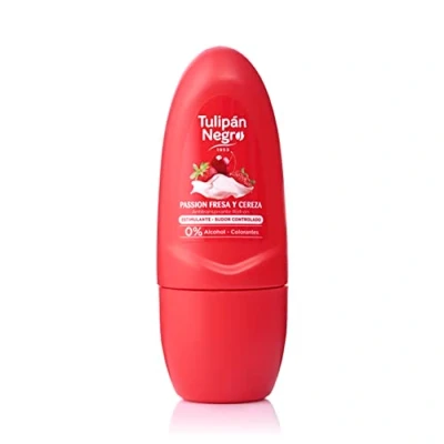 Abbildung von Schwarze Tulipan, AntispIRANSPIRATION, ROLL ON Erdbeere und Kirsche, 50 ml