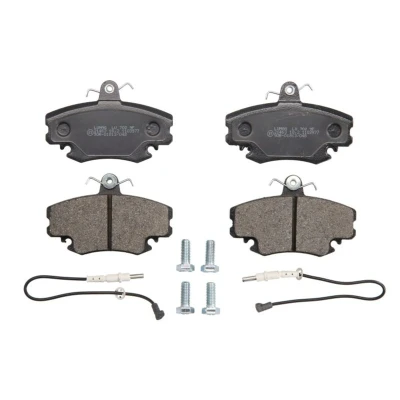 Abbildung von BRECK 21463 00 702 10 Bremsbelagsatz exkl. Verschleißwarnkontakt mit Zubehör RENAULT: CLIO 2, Twingo II Box Body / Hatchback