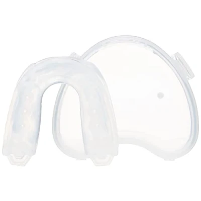 Abbildung von Shock Doctor Gel Max Mundschutz für Schutz beim Sport, bequemes dreilagiges Design in Größen Kinder und Erwachsene