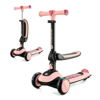 Abbildung von Kinderkraft Halley Tretroller, Rose Pink