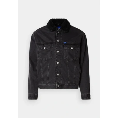 Abbildung von HUGO Blue Jeansjacke »Dex«, warm gefüttert, regular fit, stone washed
